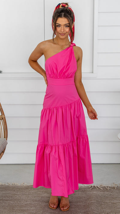 Load image into Gallery viewer, Jayma Maxi Dress - Pink - Billy J
