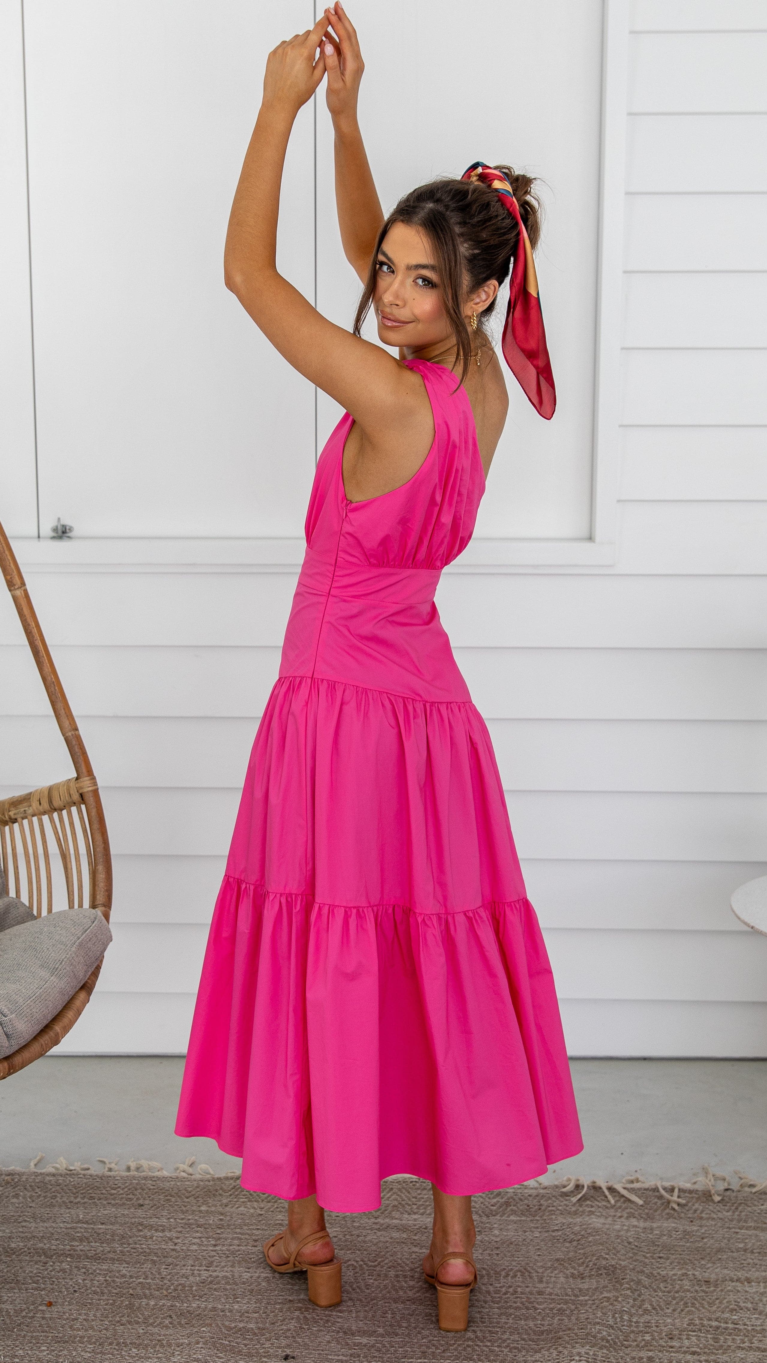 Jayma Maxi Dress - Pink - Billy J