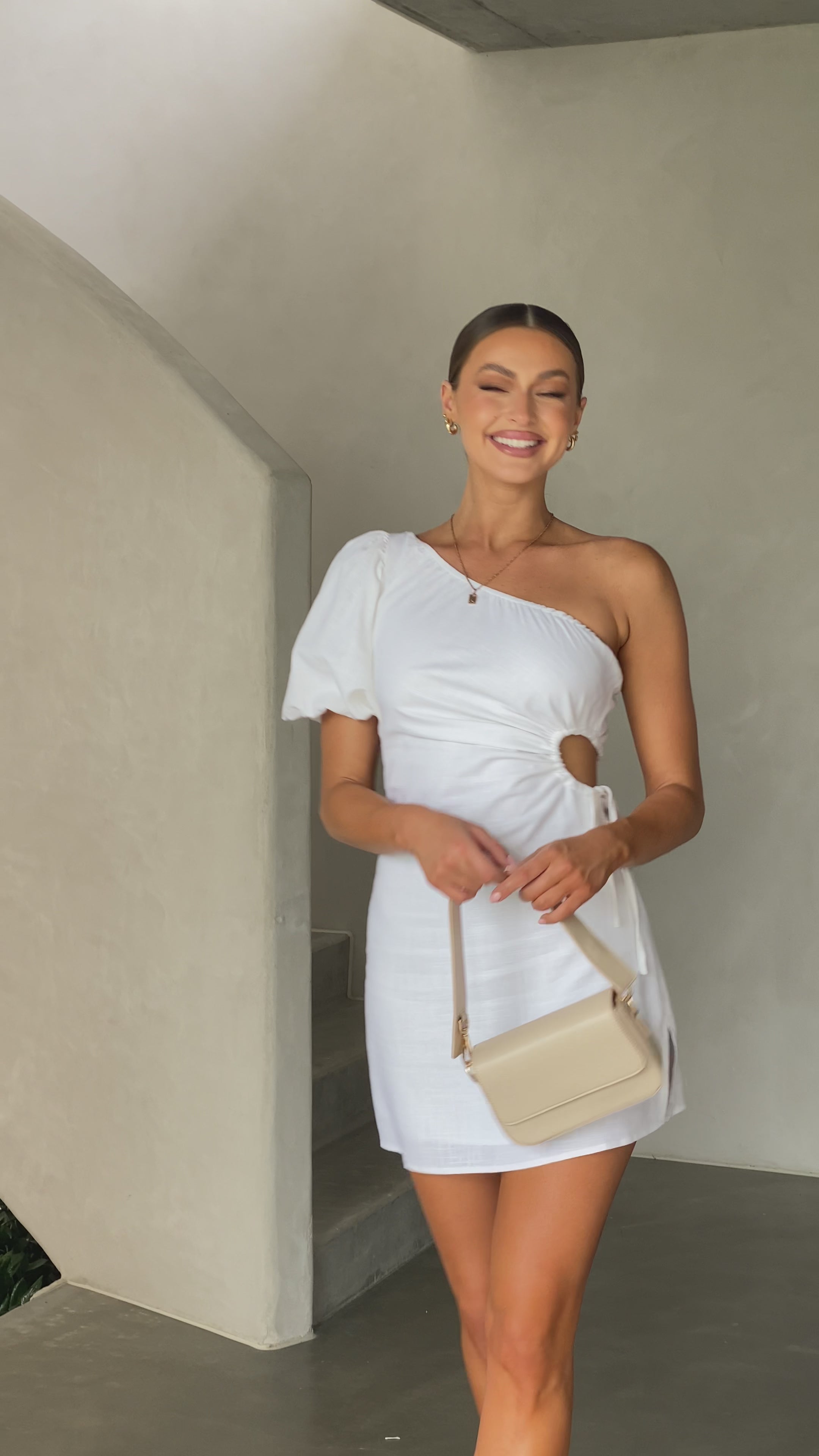 Dami Mini Dress - White