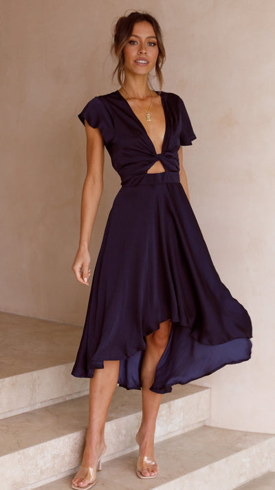Load image into Gallery viewer, Sunny Daze Dress - Navy
