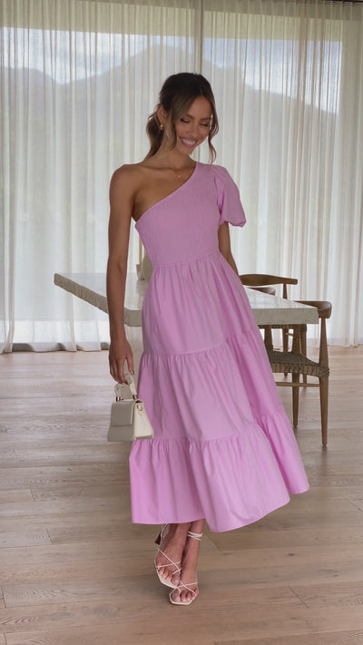 Load and play video in Gallery viewer, Frankie Maxi Dress - Pink

