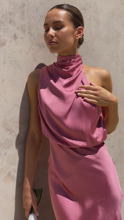 Load and play video in Gallery viewer, Esther Maxi Dress - Baked Rose
