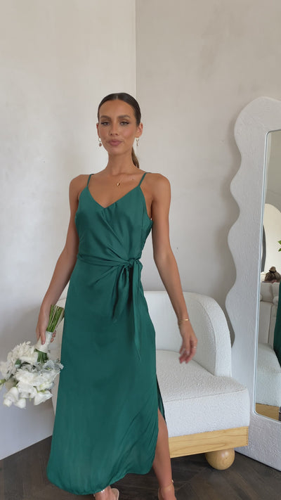 Load and play video in Gallery viewer, Kensington Dress - Emerald

