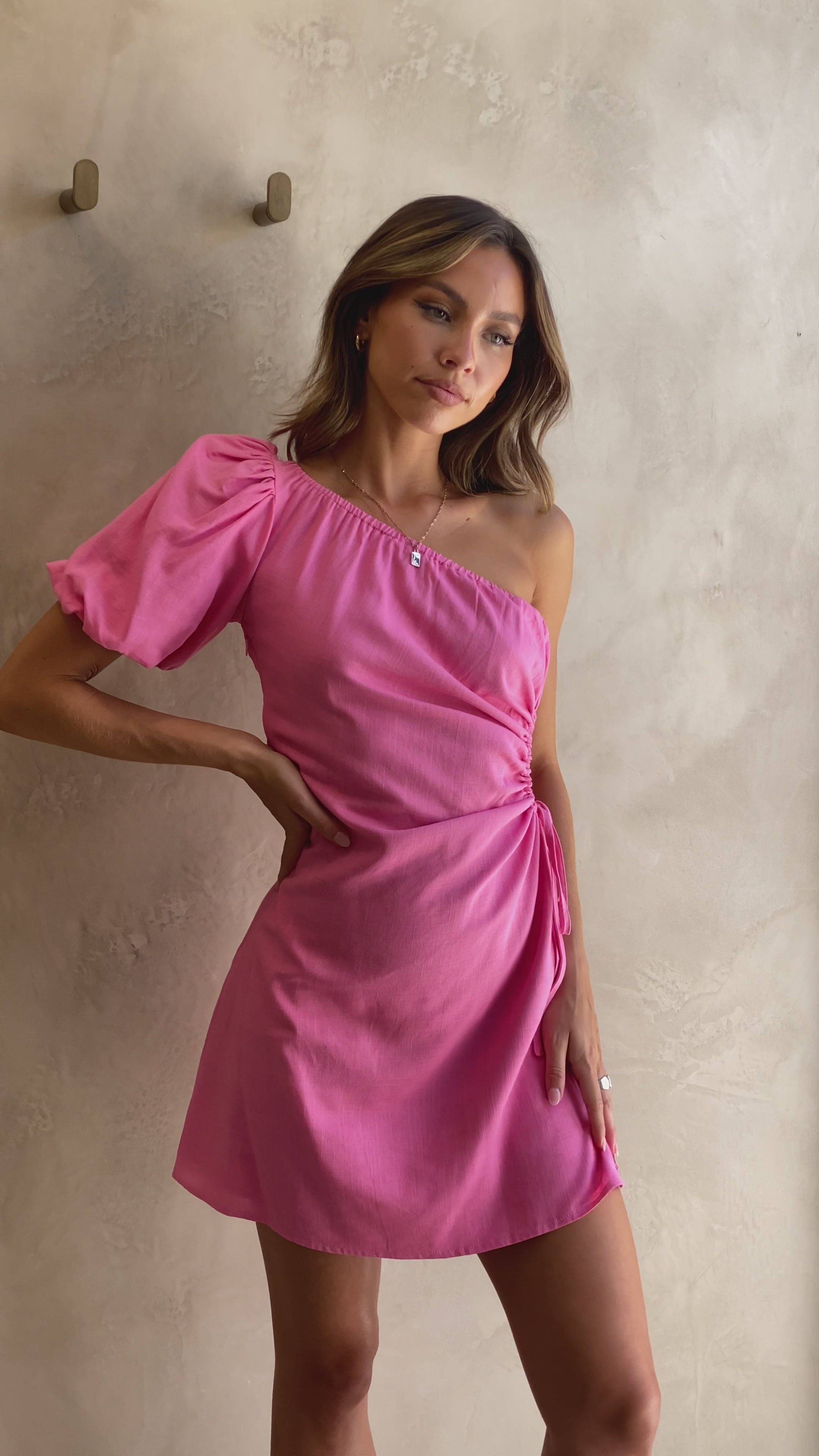 Dami Mini Dress - Pink