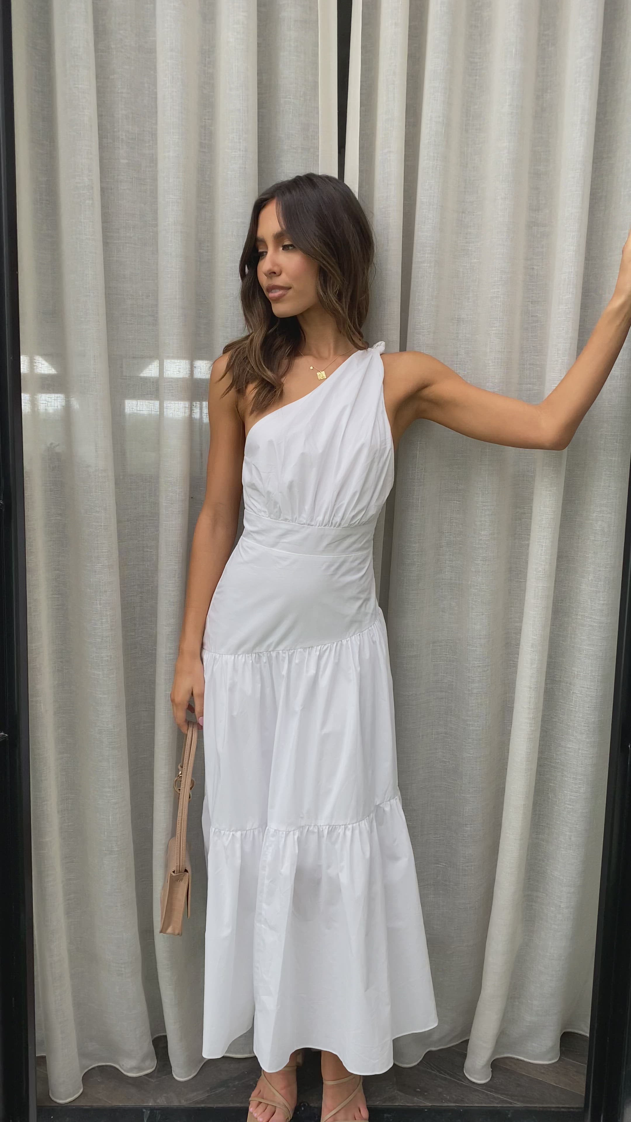 Jayma Maxi Dress - White