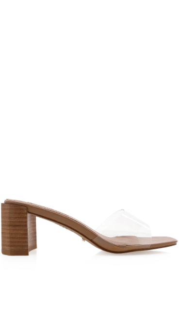 Lucy Heel - Clay/Clear