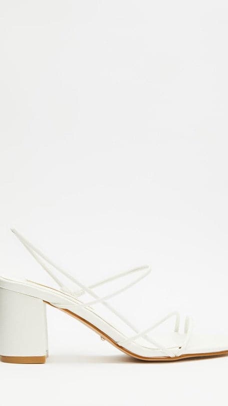 Yachi Heels - White - Billy J