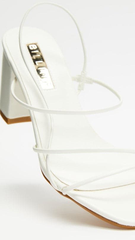 Yachi Heels - White - Billy J