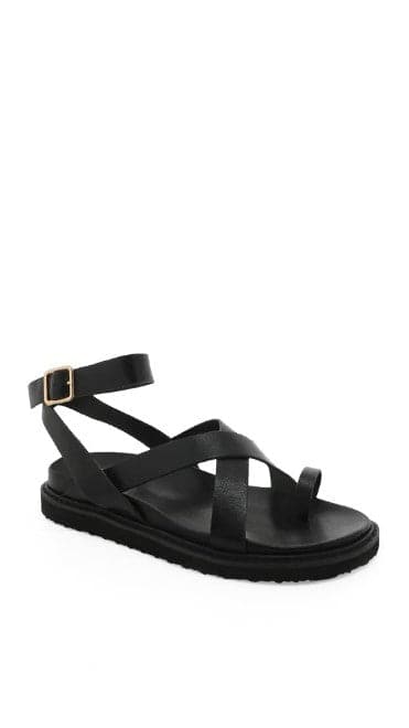 Load image into Gallery viewer, Zinnia Sandals - Black - Billy J
