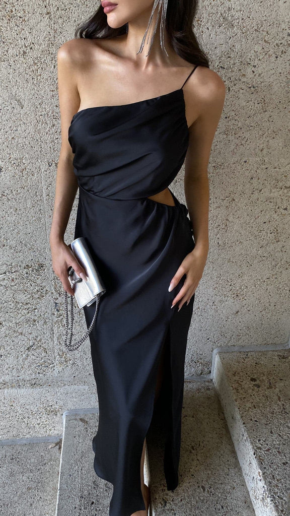 Nyla Maxi Dress - Black