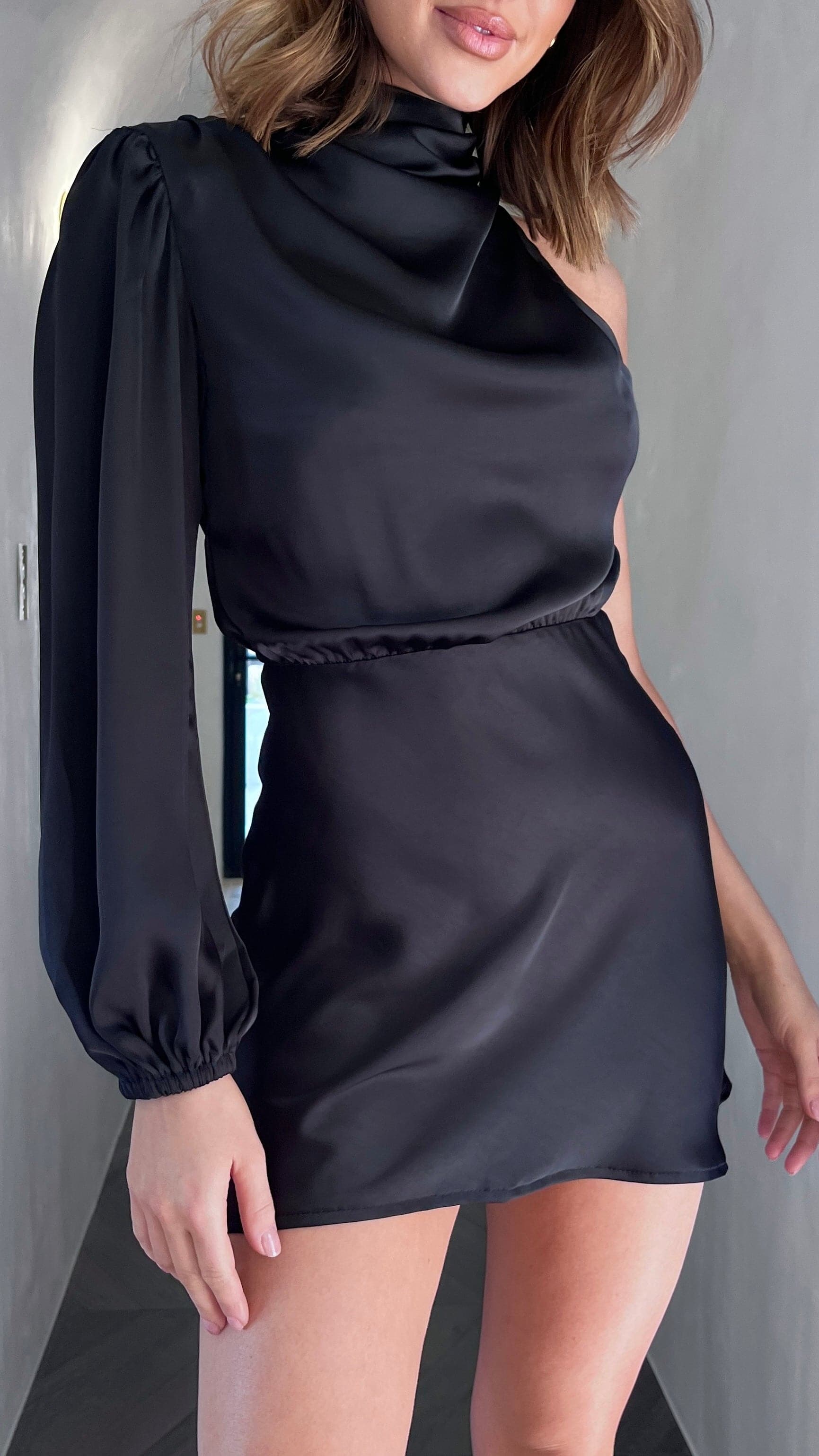 Lissy Mini Dress - Black