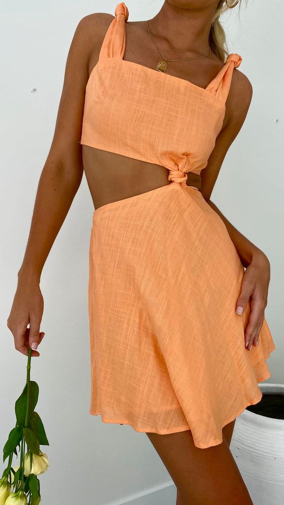 Renee Mini Dress - Melon