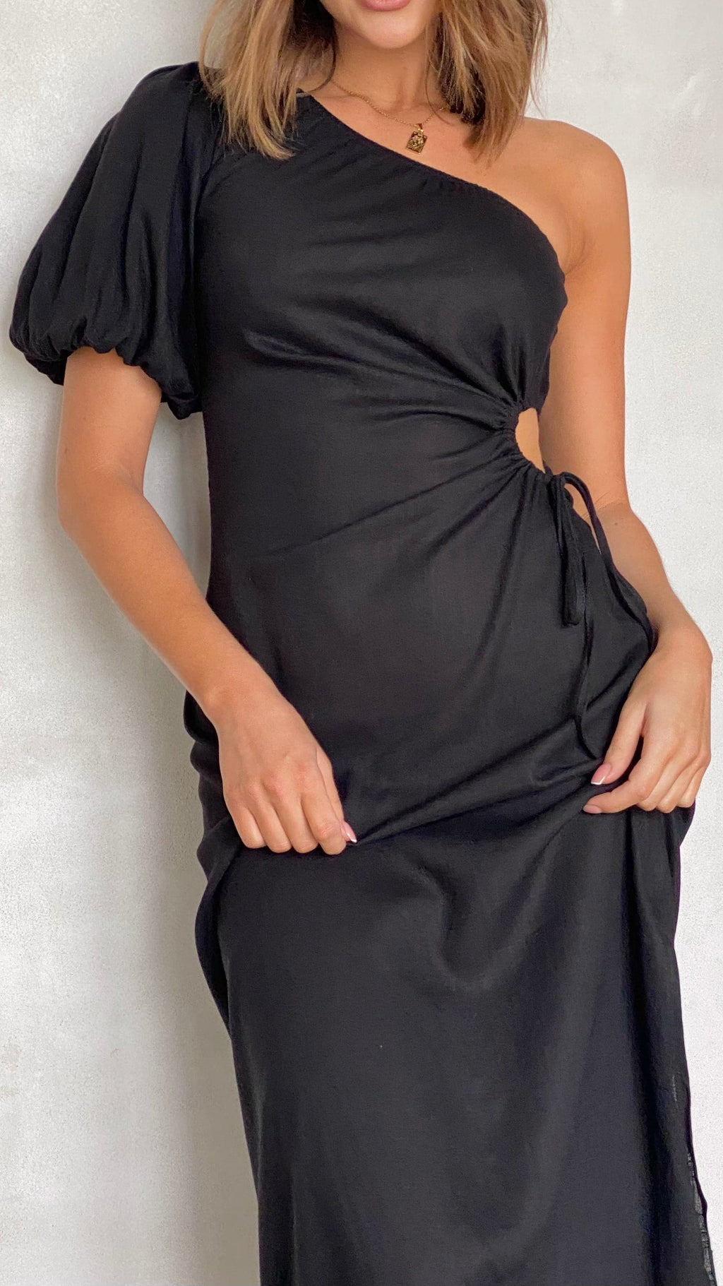 Suzie Midi Dress - Black