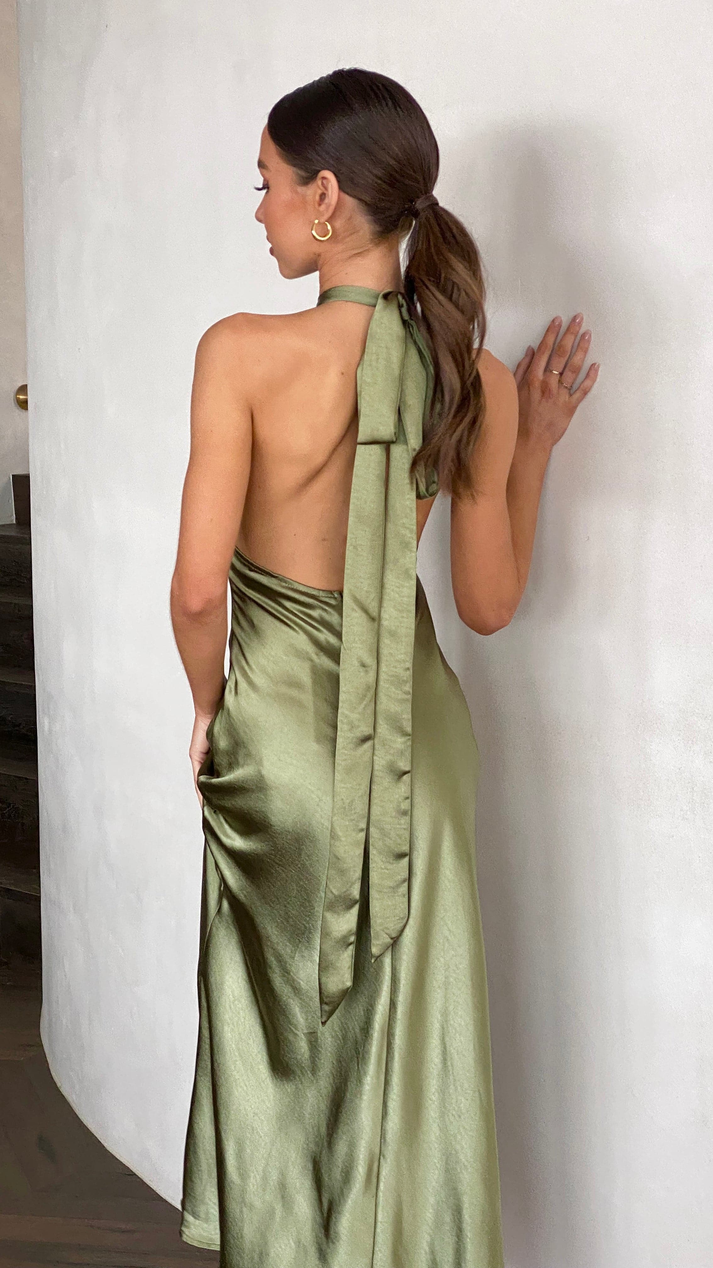 Amalia Maxi Dress - Olive