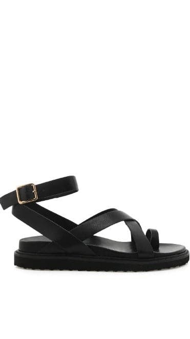 Load image into Gallery viewer, Zinnia Sandals - Black
